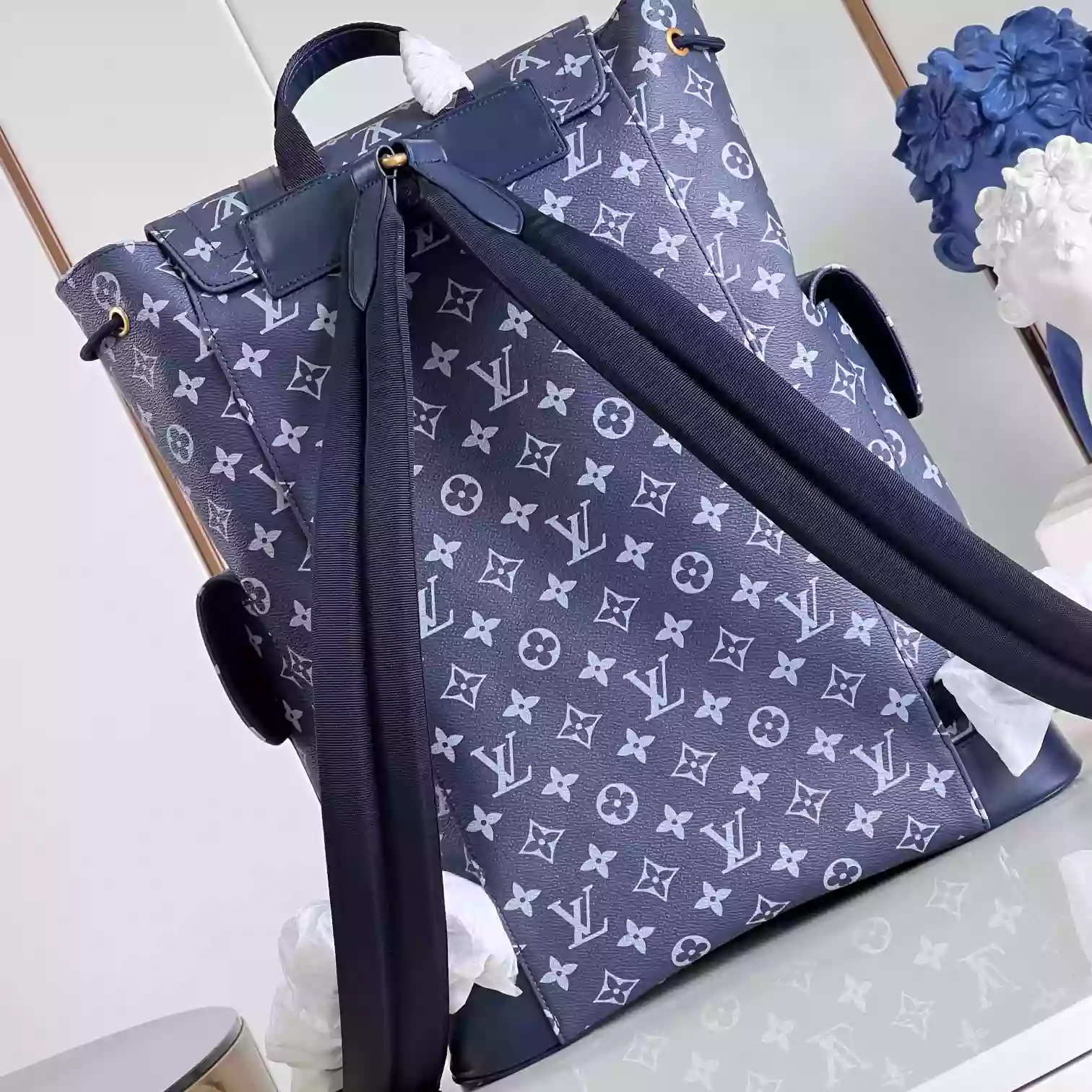 CHRISTOPHER BACKPACK MONOGRAM ECLIPSE M46805 – LW347