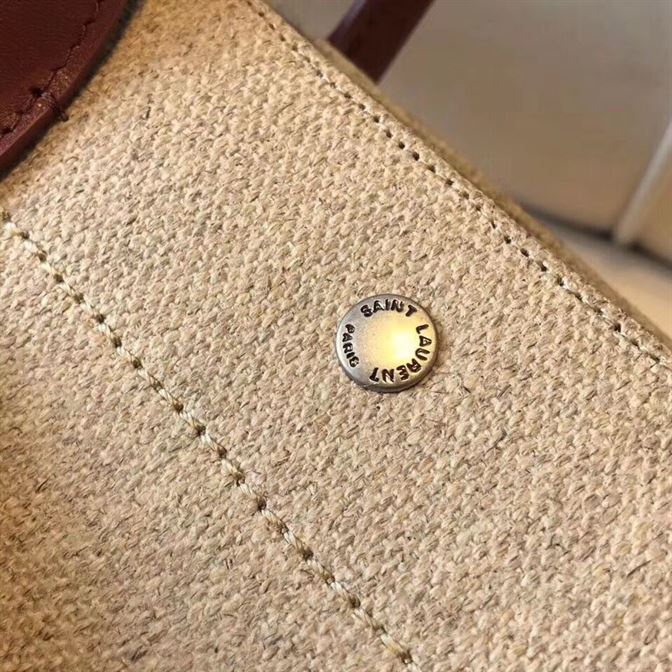 YSL RIVE GAUCHE CANVAS TOTE BEIGE BAG – YB025