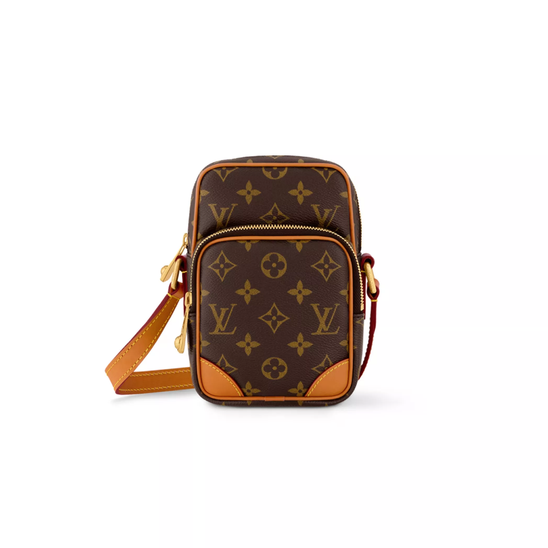 AMAZONE CROSS-BODY BAG BROWN MONOGRAM CANVAS M14014 – LW282