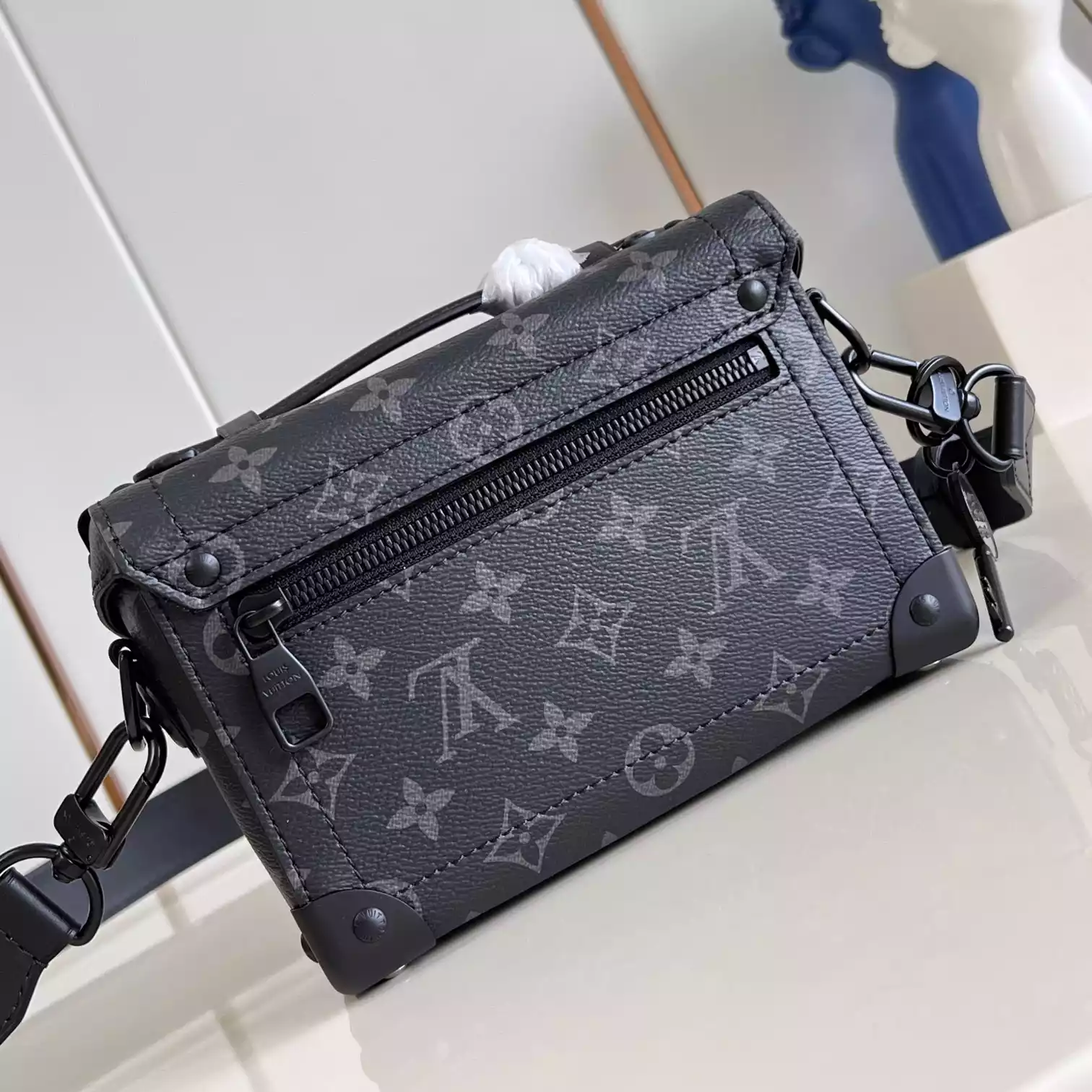 SOUL TRUNK BLACK MONOGRAM ECLIPSE CANVAS M11743 – LW438