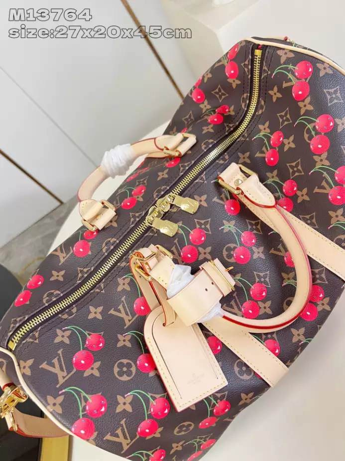 X TAKASHI MURAKAMI KEEPALL BANDOULIERE 45 BAG M13764 – LW355