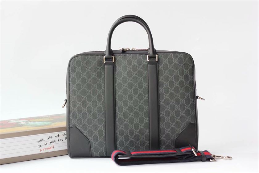 GUCCI GG BLACK BRIEFCASE – BG033