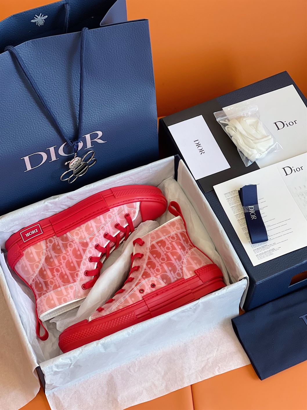 DIOR B23 HIGH-TOP SNEAKER – DO039