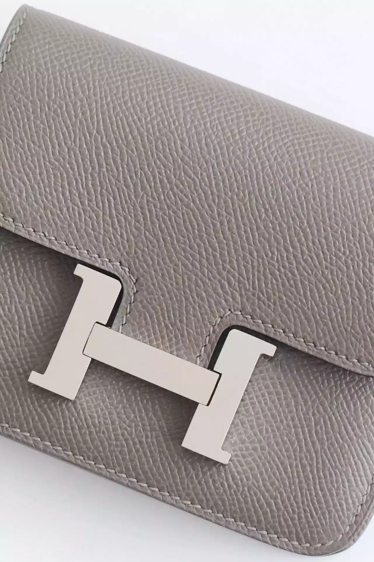 Hermes Constance Slim Wallet in Etain Epsom Calfskin – HW159