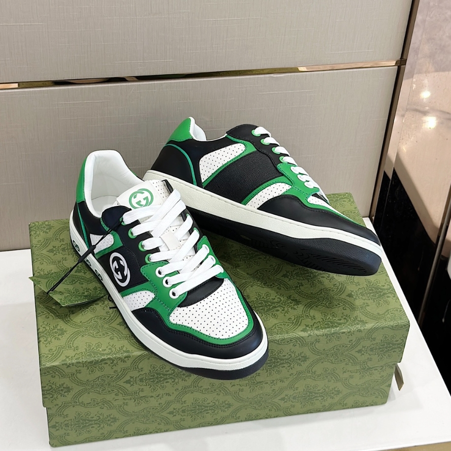 Gucci Con Nastro Web Green Sneaker – GCC178