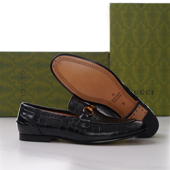 GUCCI JORDAAN CROCODILE LOAFER – GL015