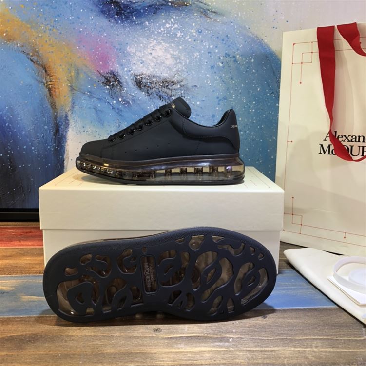 ALEXANDER MCQUEEN TRANSPARENT SOLE LACE-UP SNEAKERS – ALD032