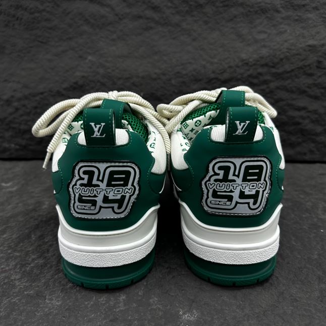 LOUIS VUITTON LV SKATE SNEAKER GREEN WHITE – LVS167