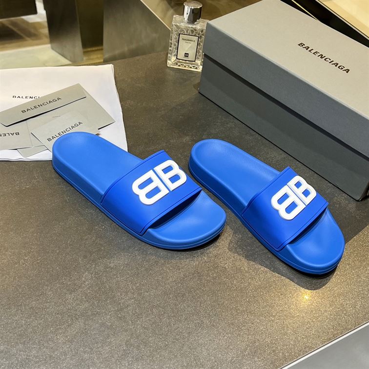 BALENCIAGA BB POOL SLIDE SANDALS – BBD013