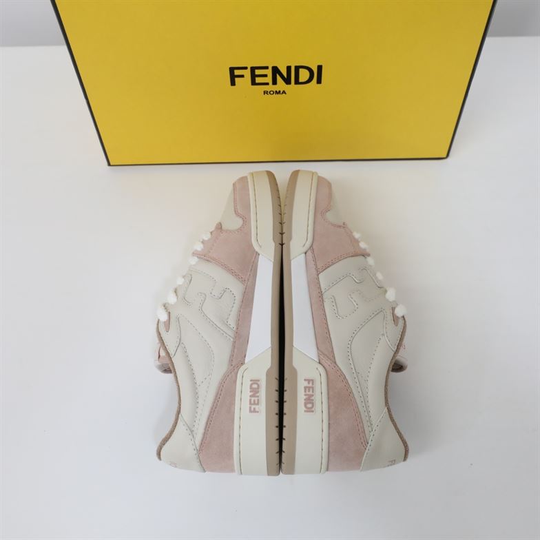 FENDI MATCH LOW TOPS IN PINK SUEDE – FDS014