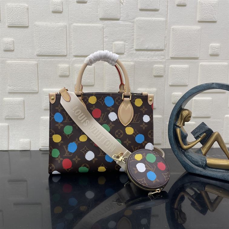 LOUIS VUITTON LV X YK ONTHEGO PM MONOGRAM – LW118
