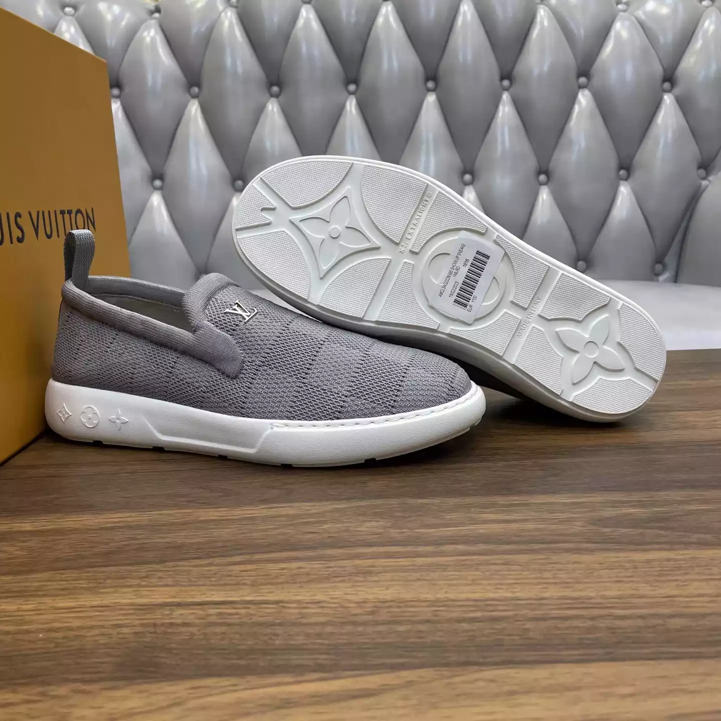 PACIFIC LOAFERS IN GREY – VL050