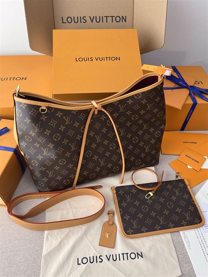 LOUIS VUITTON CARRYALL MM MONOGRAM – LW055