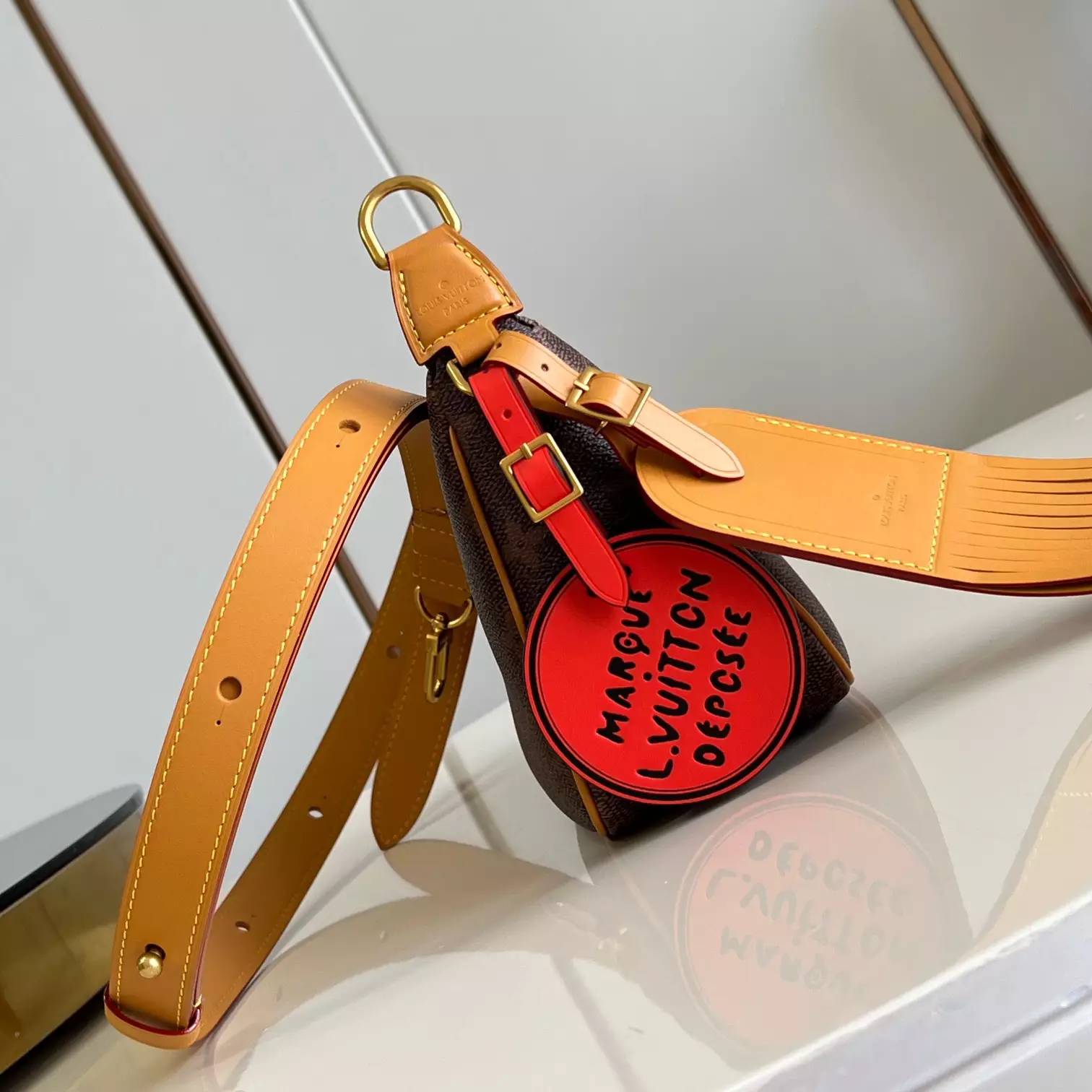 POCHETTE ACCESSOIRE XL BROWN MONOGRAM DUST CANVAS M11623 – LW435