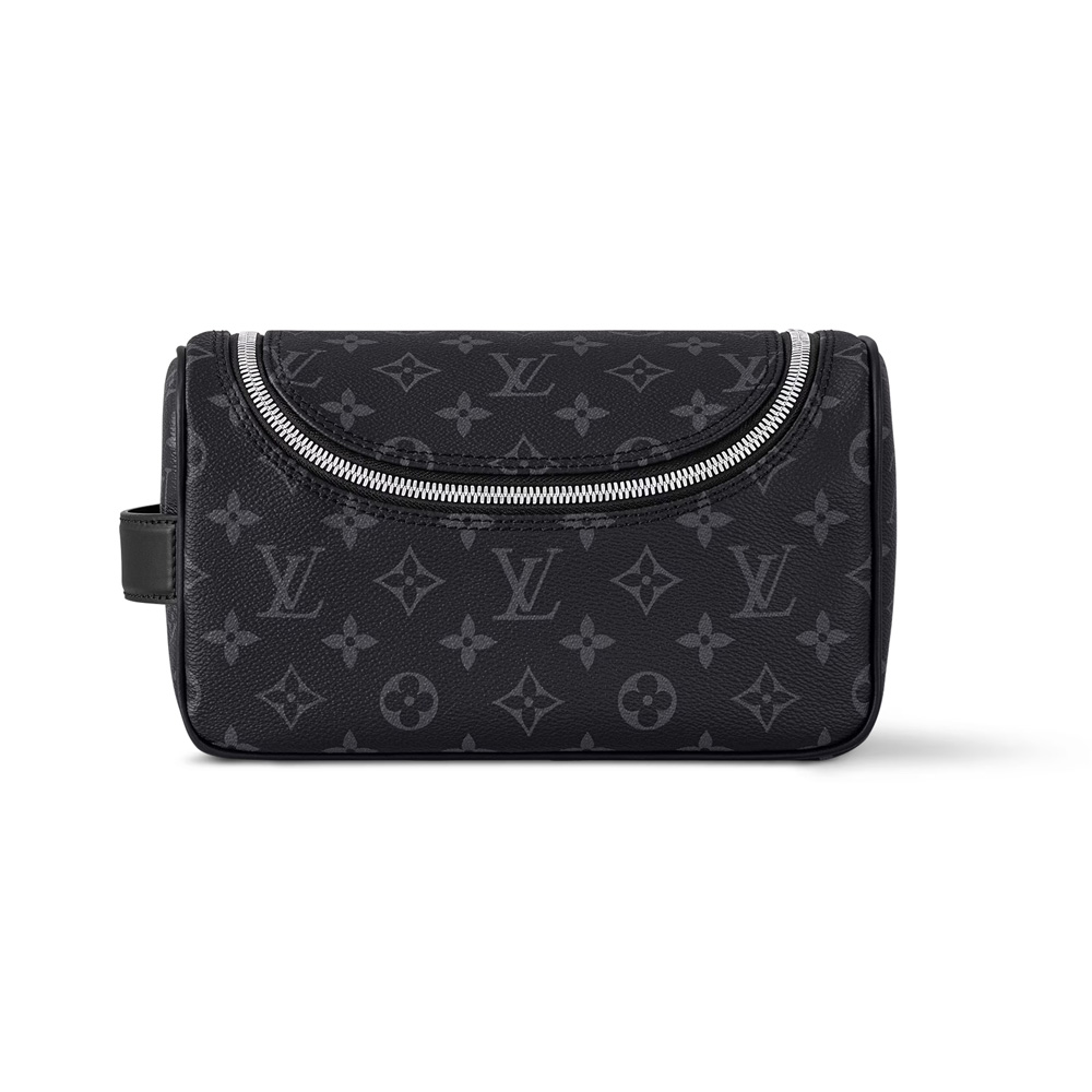 Louis Vuitton Toiletry Bag Black Monogram Eclipse Canvas – LW151