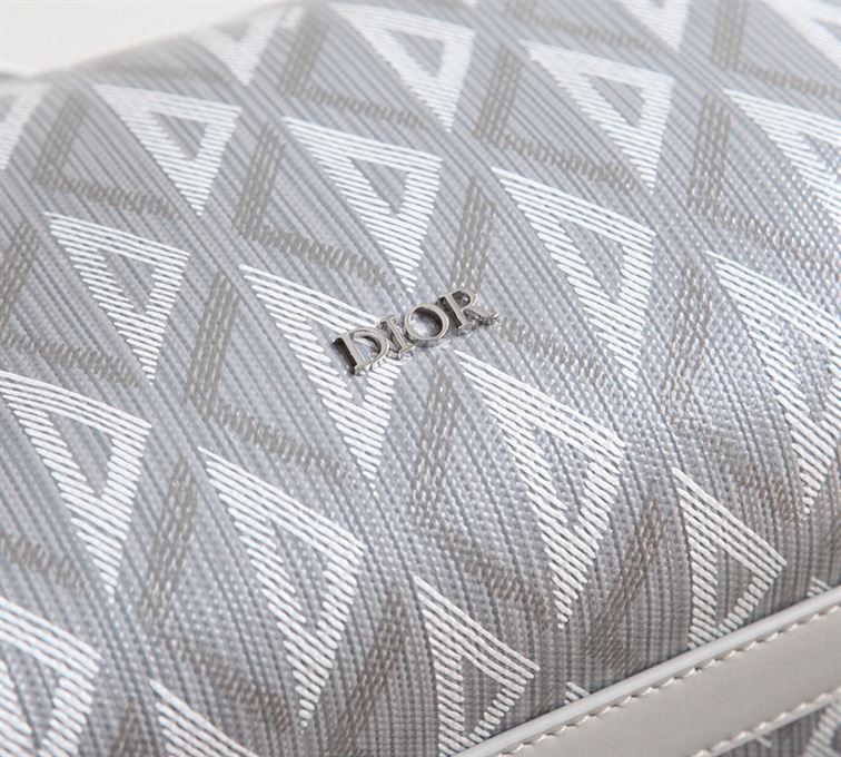 DIOR LINGOT 22 BAG GRAY CD DIAMOND CANVAS – DIO010