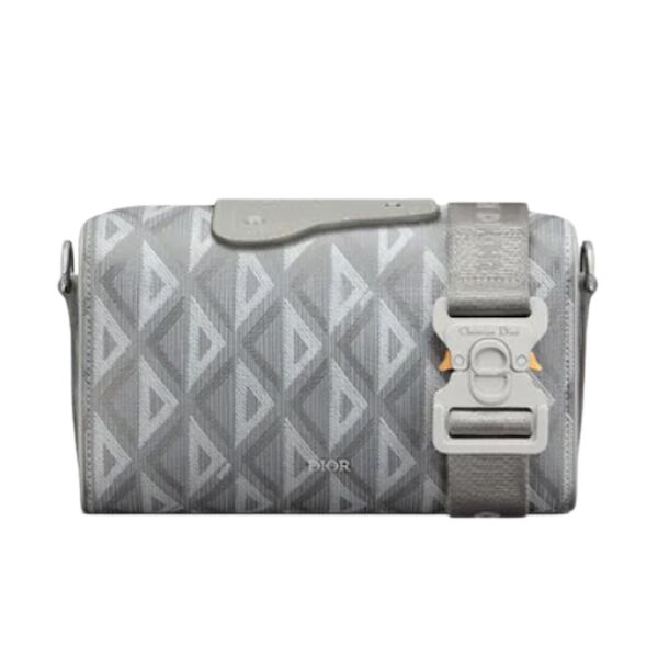 DIOR LINGOT 22 BAG GRAY CD DIAMOND CANVAS – DIO010