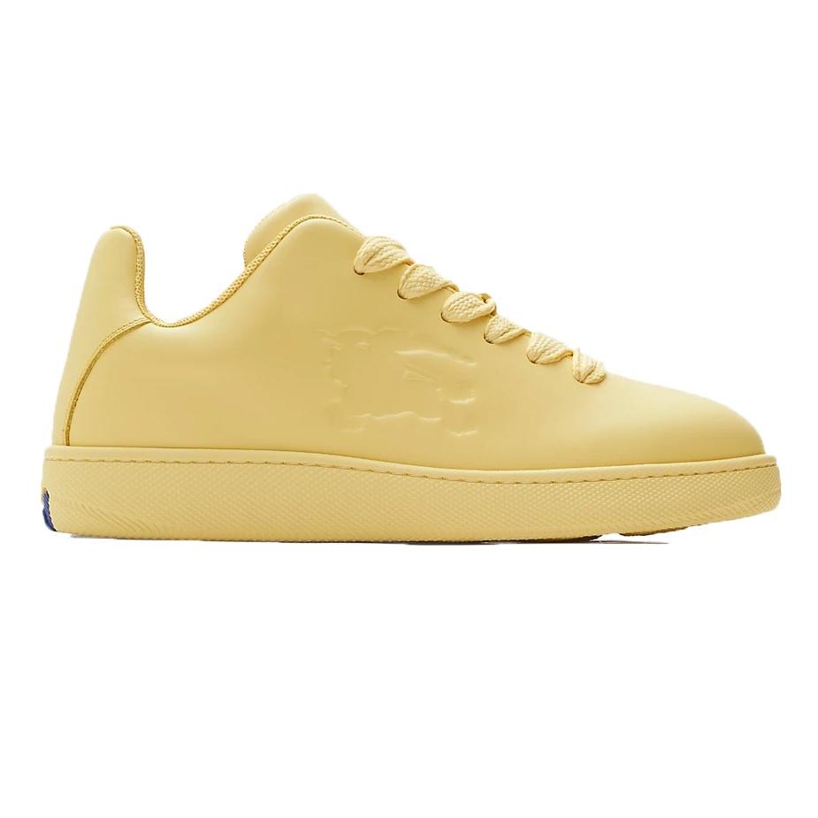 BURBERRY LEATHER BOX SNEAKERS – BBR101