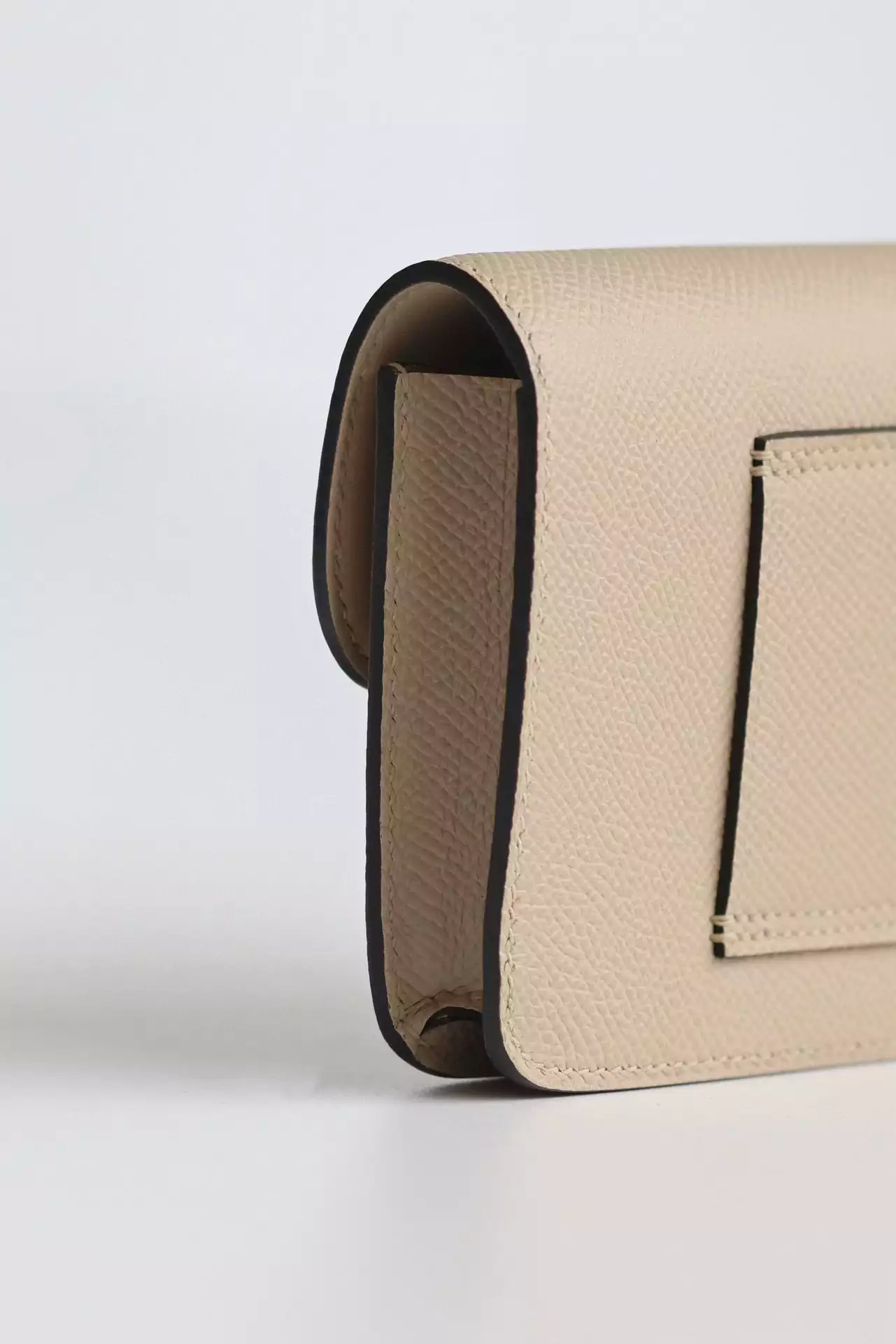 Hermes Constance Slim Wallet in Tourterelle Epsom Calfskin – HW162