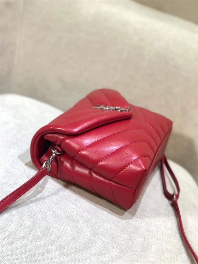 YSL LOULOU TOY STRAP RED BAG – YB008