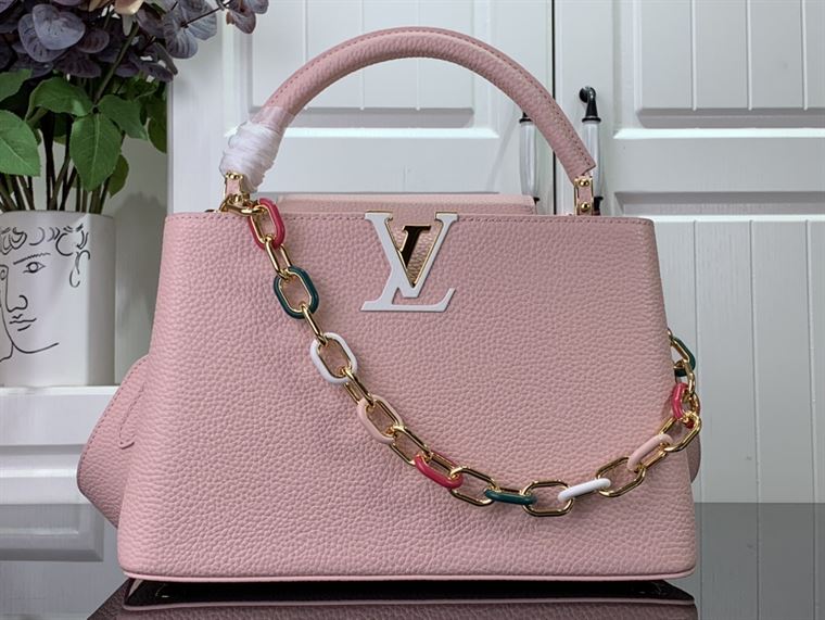 LOUIS VUITTON CAPUCINES MM Rose – LW098