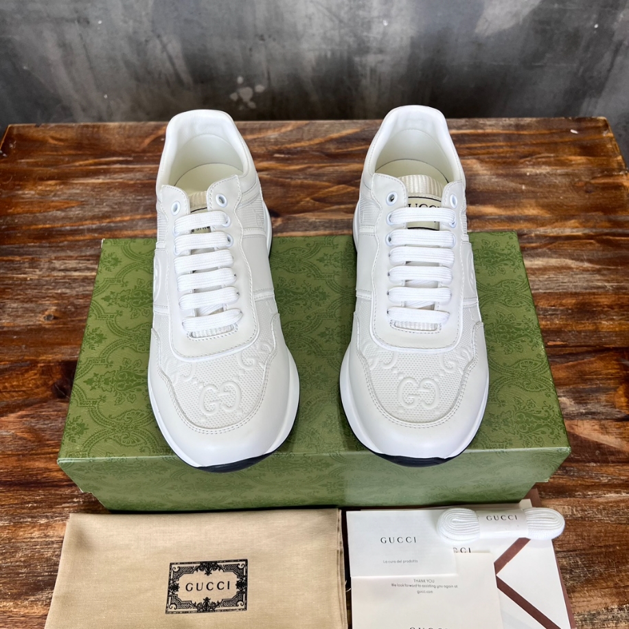 Gucci White Mid Sneaker – GCC165