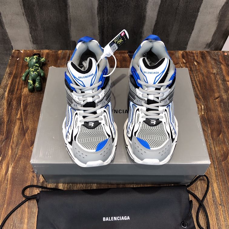 BALENCIAGA X-PANDER SNEAKER IN BLUE/SILVER – BLA044