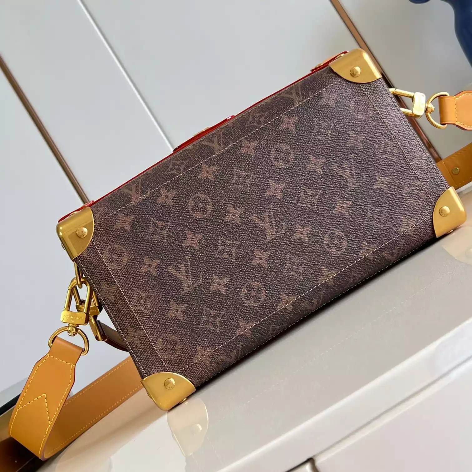 SOUL TRUNK EAST WEST MONOGRAM DUST CANVAS M11536 – LW440