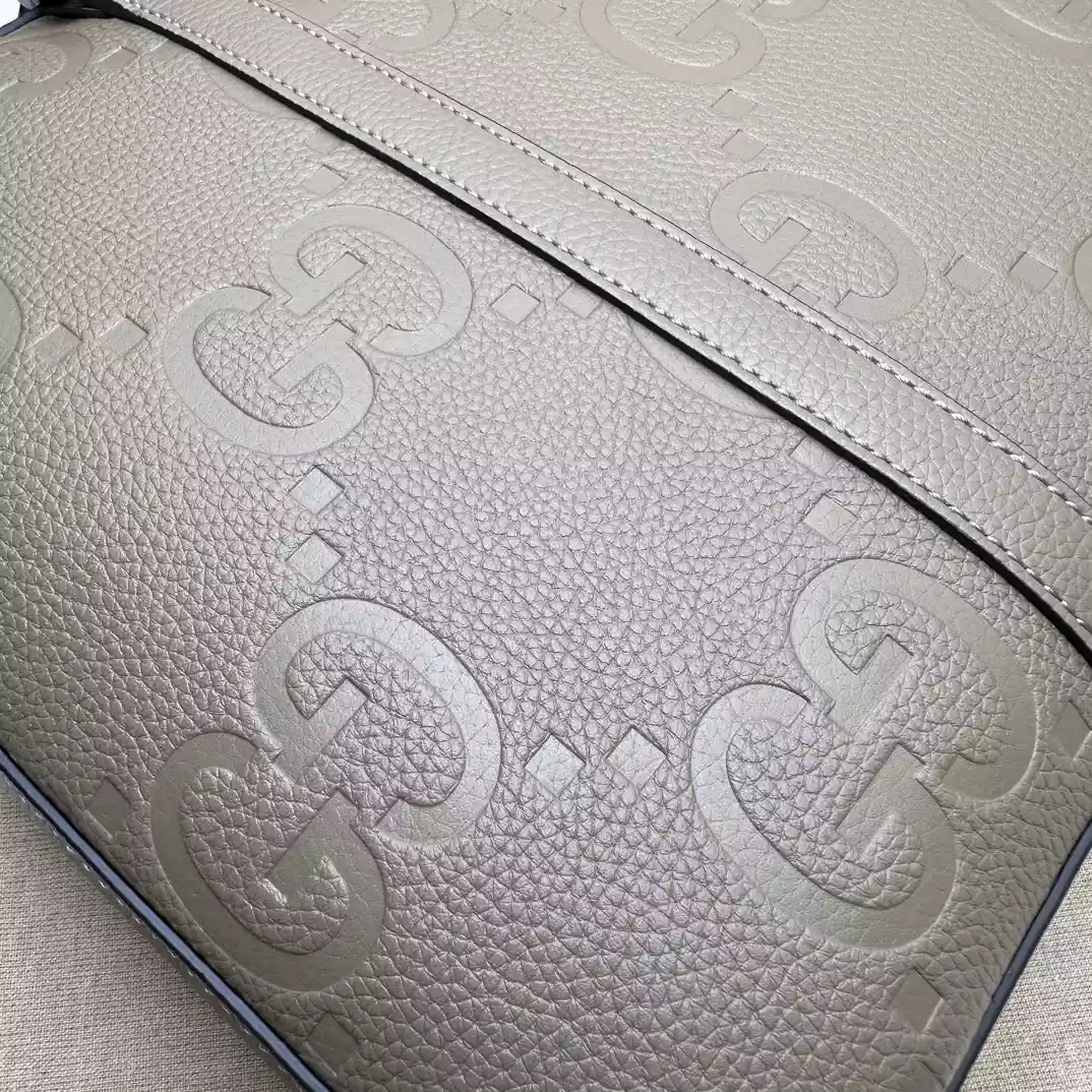 Gucci Jumbo GG Briefcase Documnets Bag Brown Leather – BG072