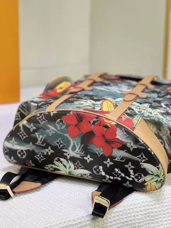 Christopher MM Navy Blue Monogram Surfin’ Canvas – LW163