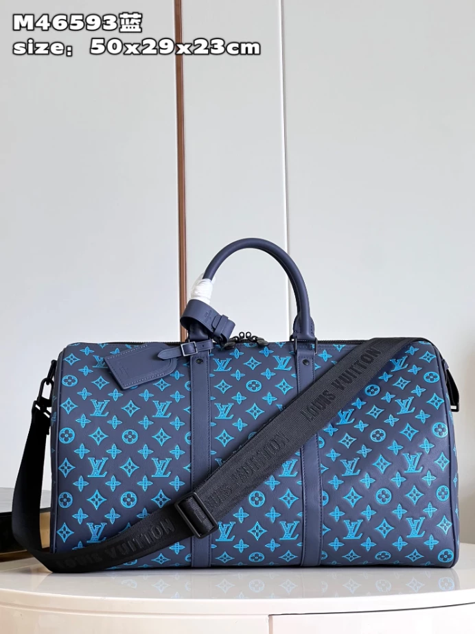 KEEPALL BANDOULIERE 50 MONOGRAM SHADOW M46593 – LW373