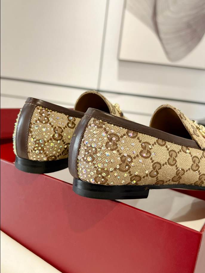 Gucci Jordaan Light Beige Loafer – GL061