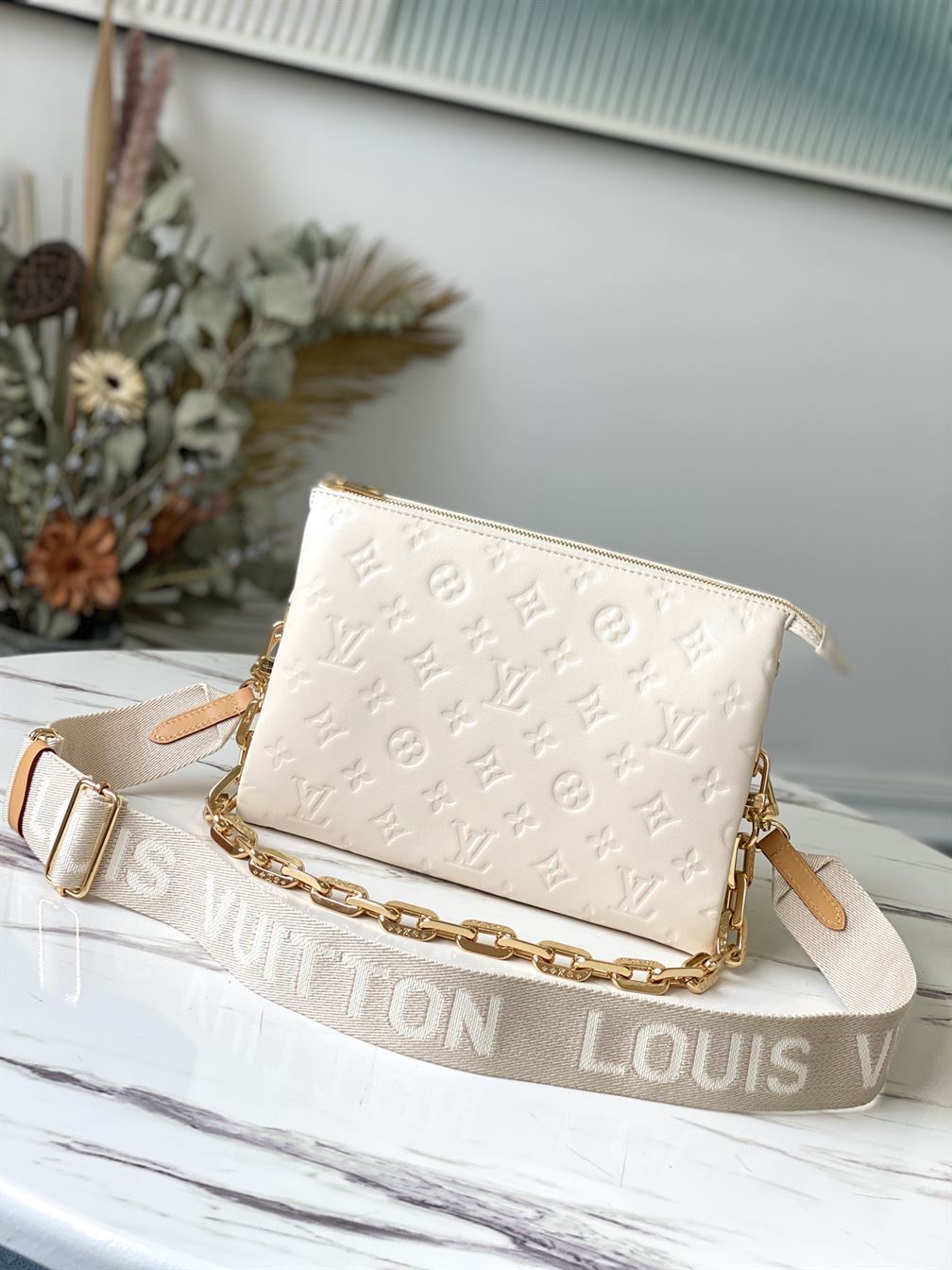 LOUIS VUITTON COUSSIN PM White – LW003
