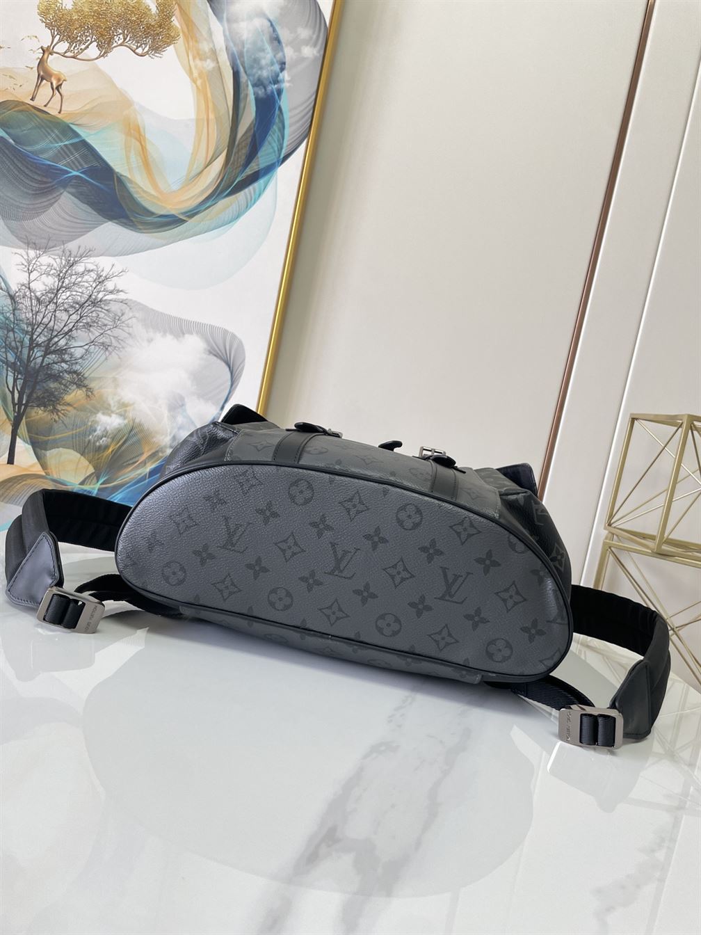 LOUIS VUITTON CHRISTOPHER BACKPACK MONOGRAM ECLIPSE – LVB023