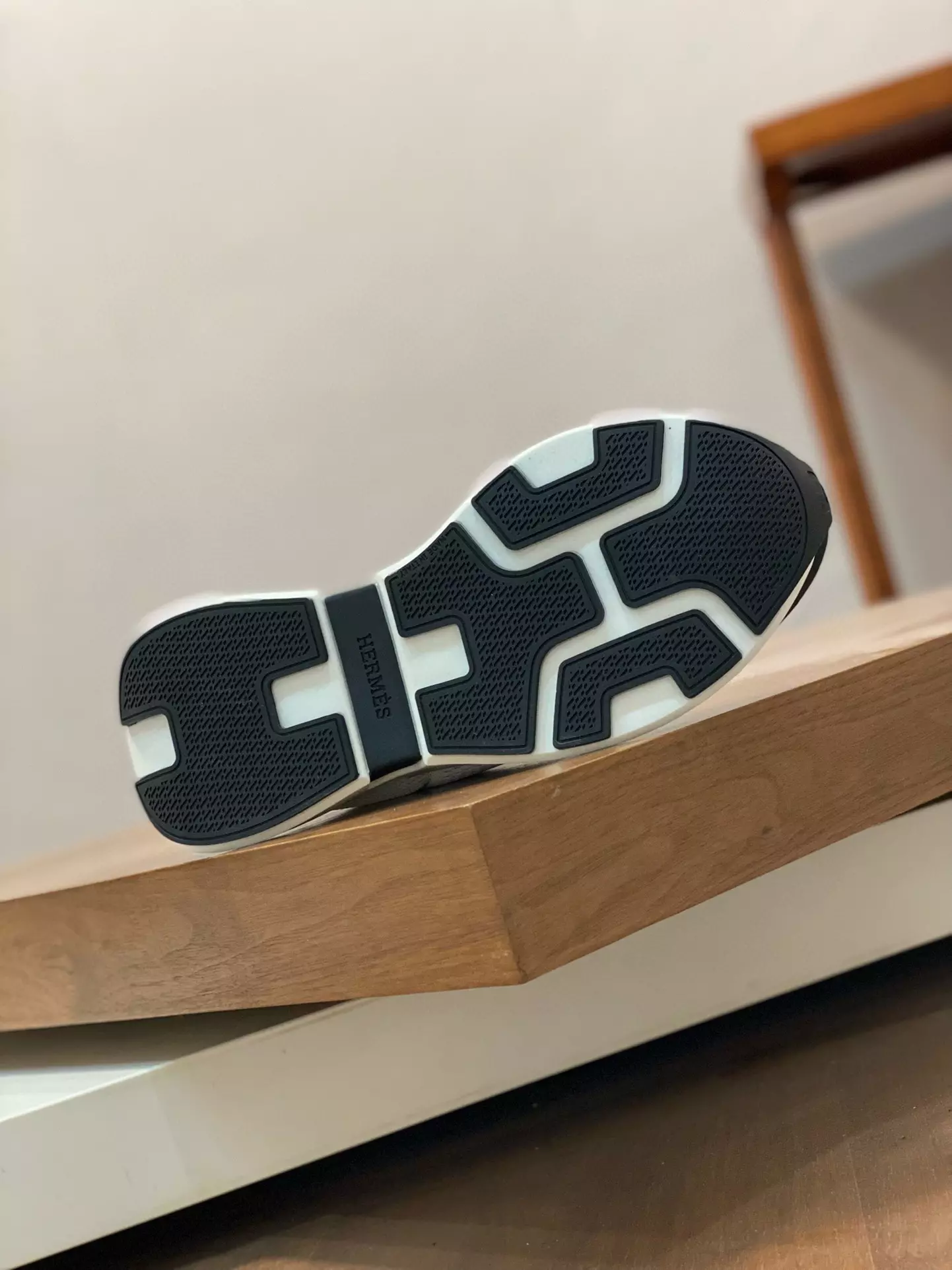 Hermes Heros Sneakers in White Technical Knit – HM002