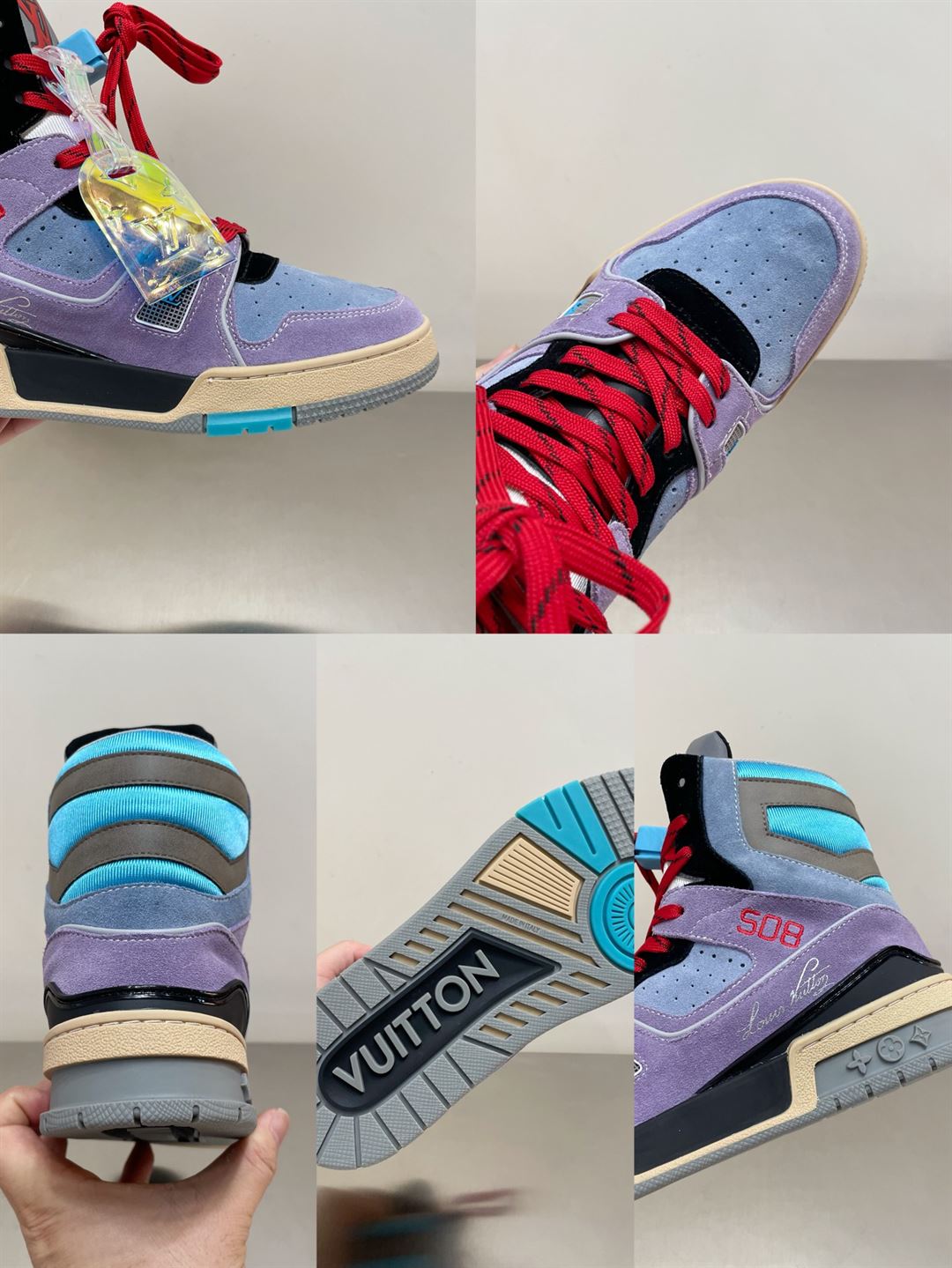 LOUIS VUITTON LV TRAINER SNEAKER BOOT – LVS069