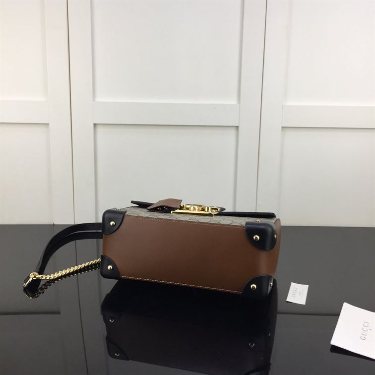 GUCCI PADLOCK GG SMALL BAMBOO SHOULDER BAG – GB86