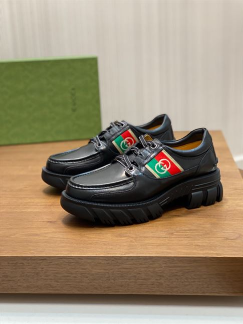 GUCCI GG PLATFORM LACE-UP SHOES – GL028