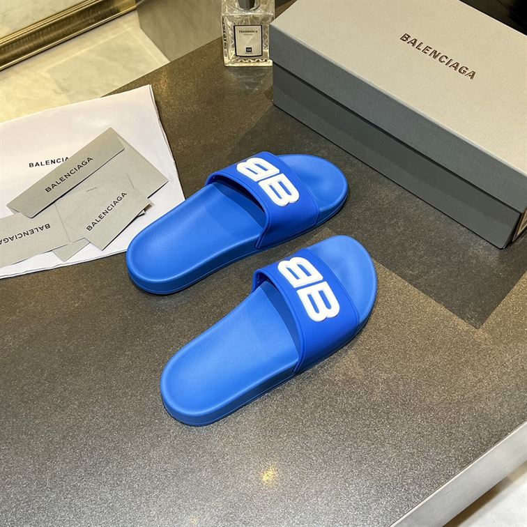 BALENCIAGA BB POOL SLIDE SANDALS – BBD013