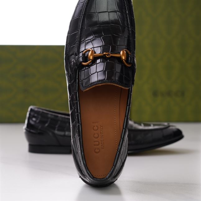 GUCCI JORDAAN CROCODILE LOAFER – GL015