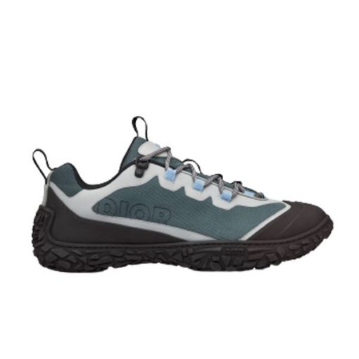 DIORIZON HIKING SHOE GREEN-GREY TECHNICAL MESH AND BLACK RUBBER – DO085
