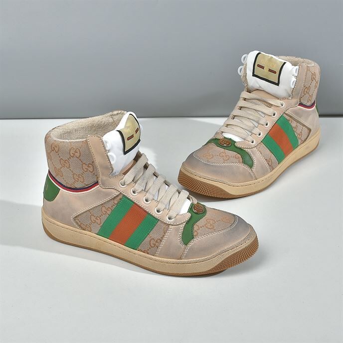 GUCCI SCREENER GG HIGH TOP SNEAKERS – GCC061
