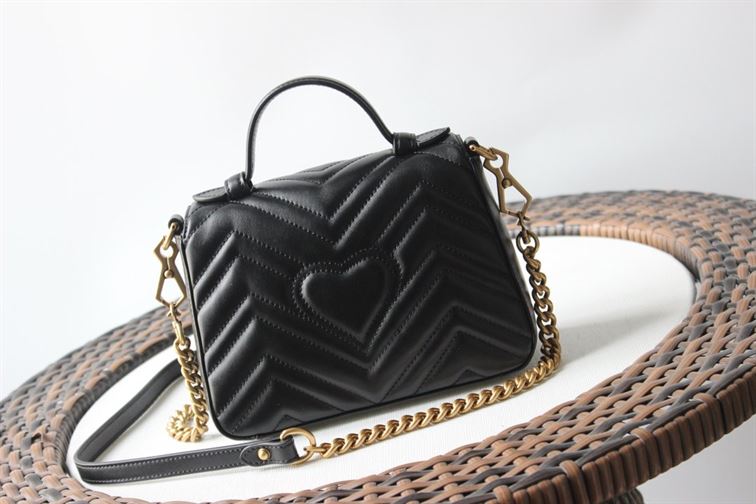 GUCCI GG MARMONT MINI TOP HANDLE BAG – GB82