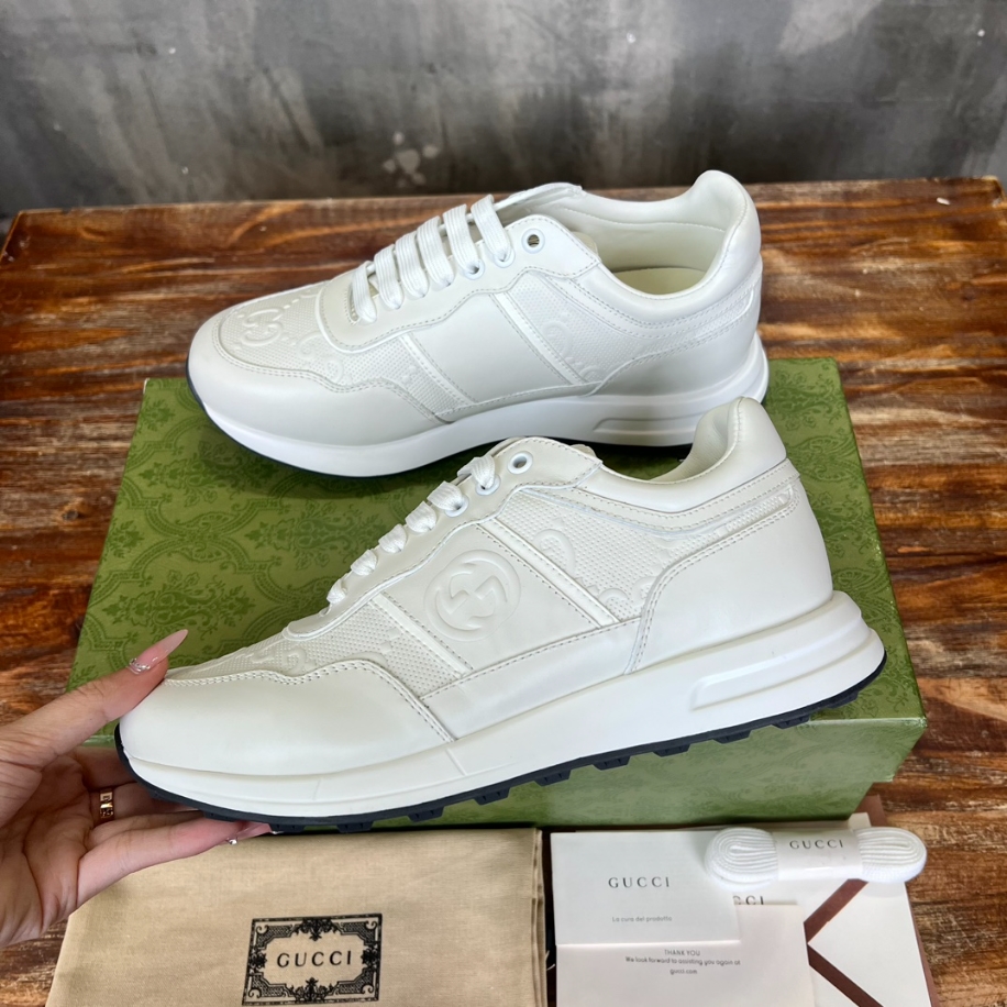 Gucci White Mid Sneaker – GCC165