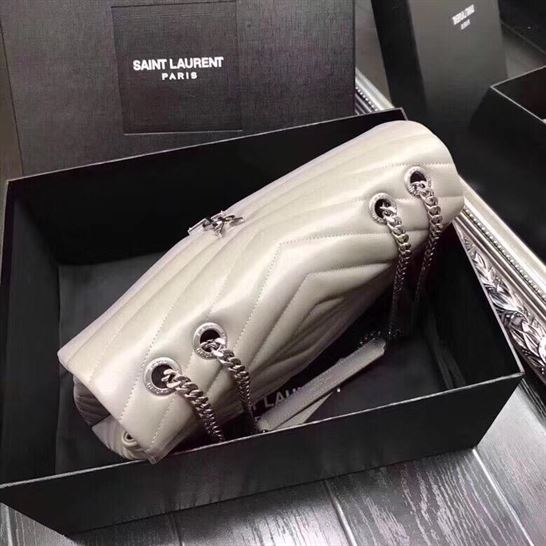 YSL LOULOU WHITE BAG – YB015