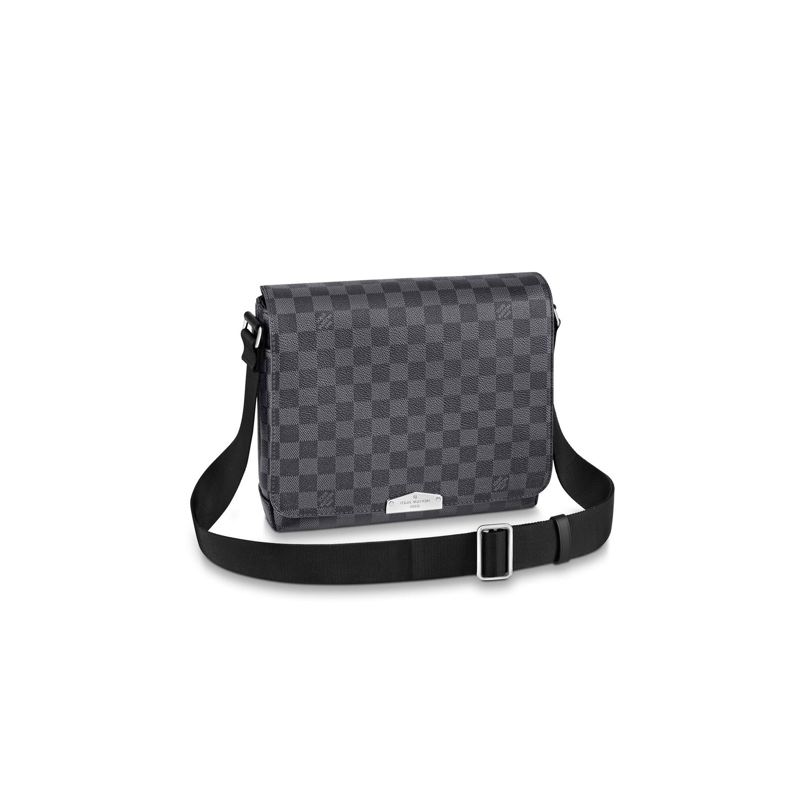 LOUIS VUITTON DISTRICT PM DAMIER GRAPHITE CANVAS – LVB004