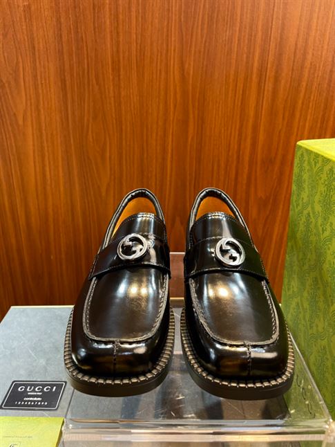 GUCCI LOAFER INTERLOCKING G BLACK – GL019