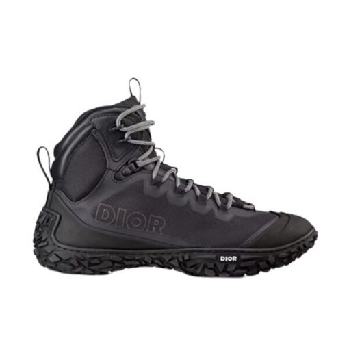 DIORIZON HIKING BOOT BLACK TECHNICAL MESH AND RUBBER – DO089