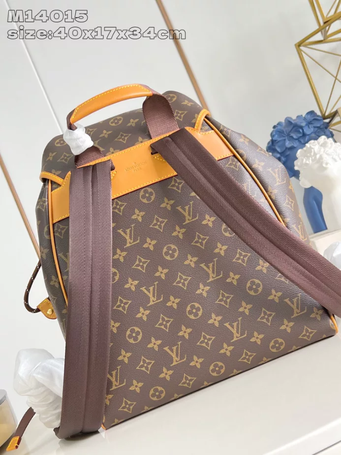 MONTSOURIS CARGO BACKPACK BROWN MONOGRAM CANVAS M14015 – LW332