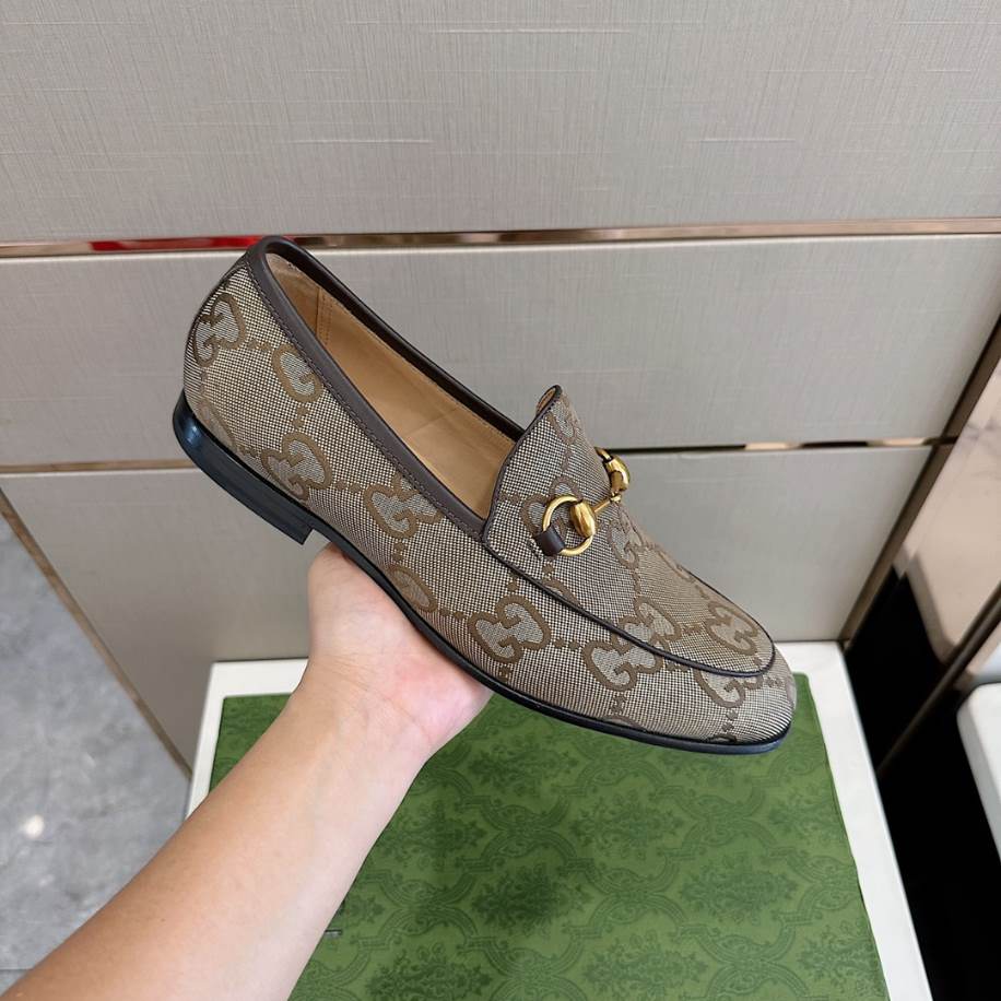 Gucci Slipper Flacher GC Beige Loafer – GL083
